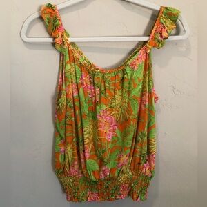 Rose & Olive Tank Top